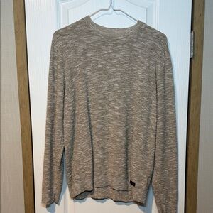 Men's Tan Crewneck Sweater